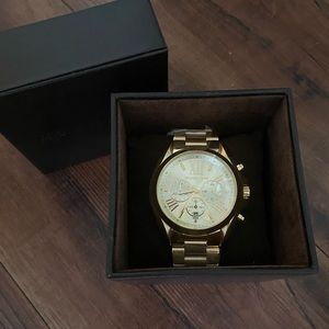 Michael Kors Gold Bradshaw Watch